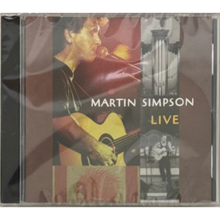 Fingerstyle指彈吉他音樂Martin Simpson現場錄音Live美版CD全新Acoustic Guitar