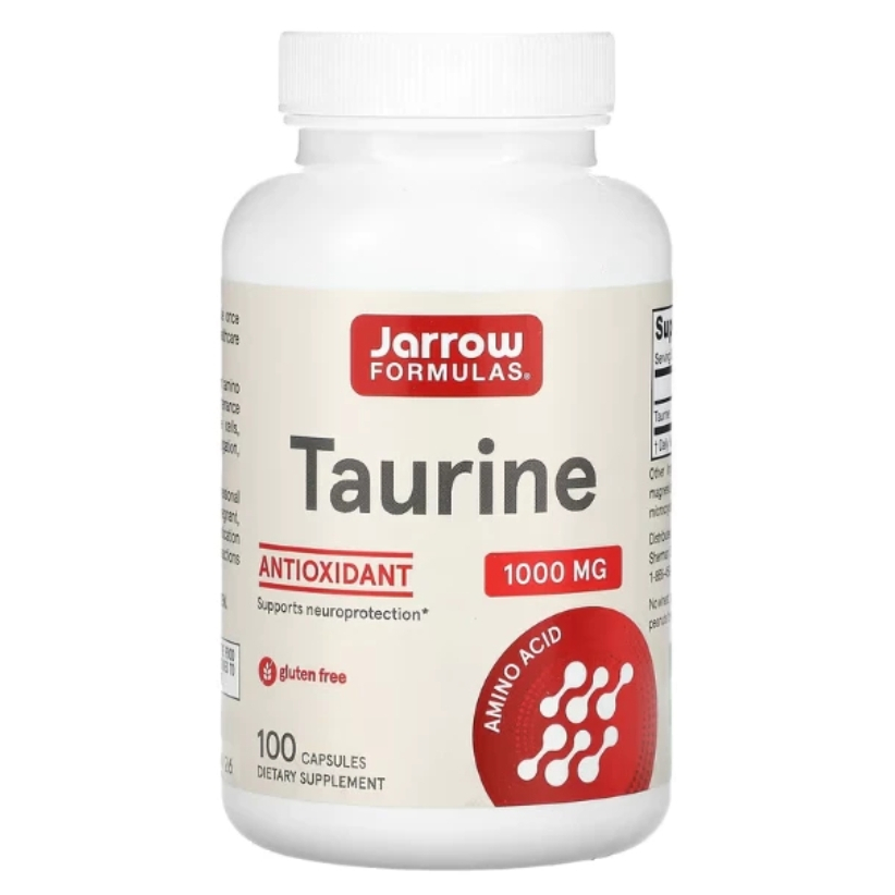 Jarrow FORMULAS 牛磺酸 1000 毫克 100顆膠囊