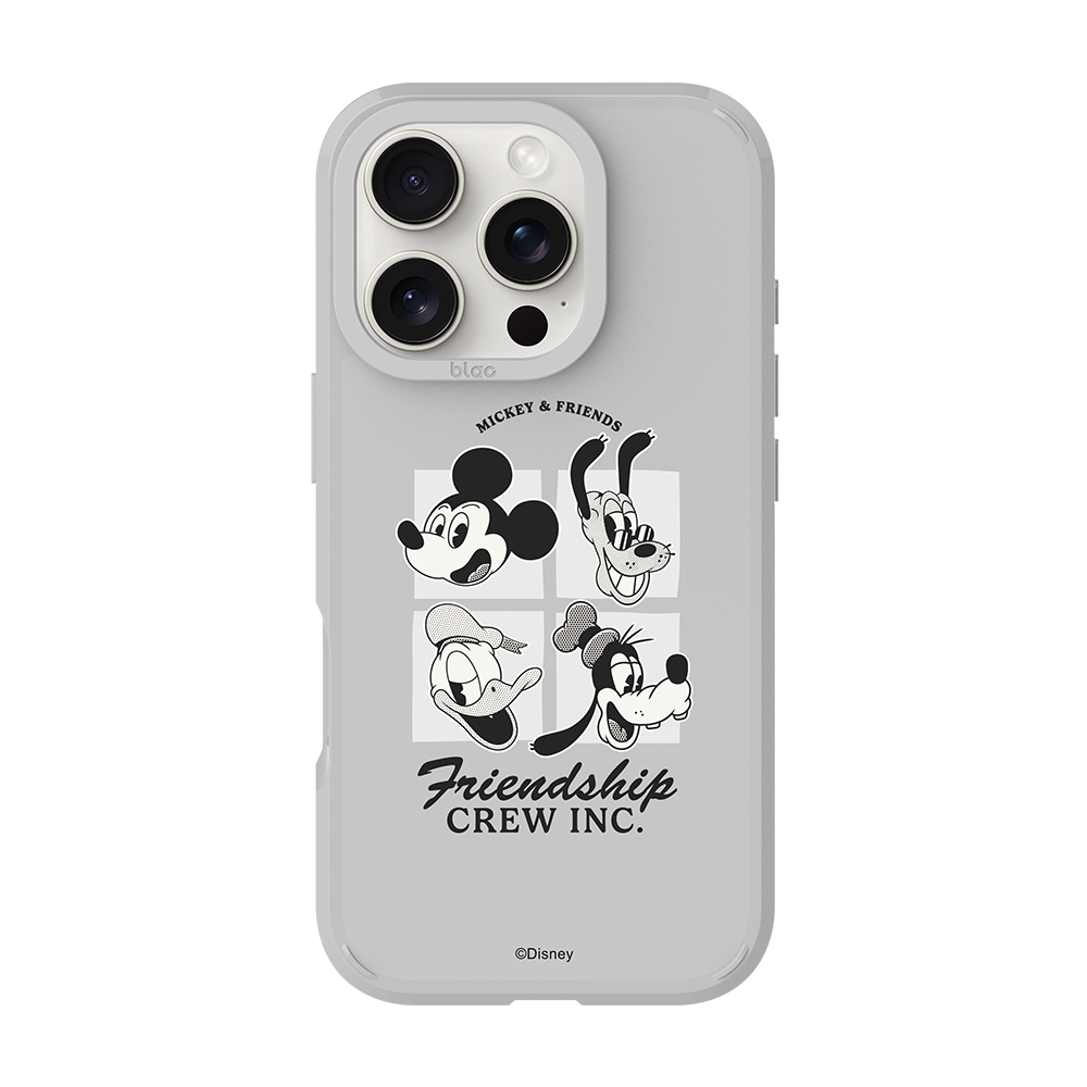 【TOYSELECT】Disney經典-復古黑白影像峽谷強悍MagSafe iPhone手機殼