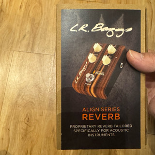 【搖滾玩家樂器】全新 公司貨免運 L.R. Baggs ALIGN SERIES REVERB 木吉他 空間 效果器