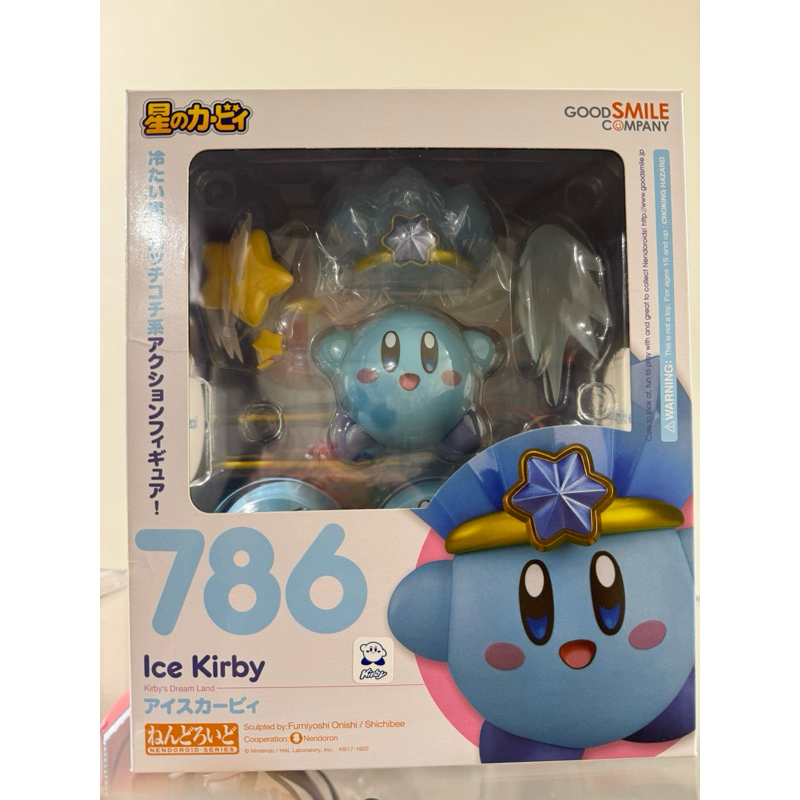 特價2250元 黏土人 卡比 冰卡比 特典版 786 星之卡比 卡比咖啡廳 Ice Kirby 藍色卡比