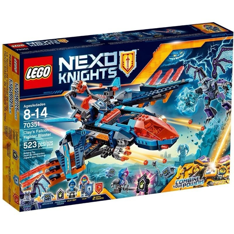 樂高 LEGO 70351 NEXO KNIGHTS 未來騎士團 克雷的神鷹連發戰鬥機