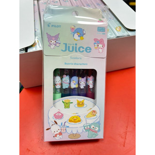我最便宜現貨日本製正版三麗歐百樂Juice果汁筆0.5文具原字筆酷洛米庫洛米美樂蒂醜魚人魚漢頓帕恰狗山姆企鵝PILOT