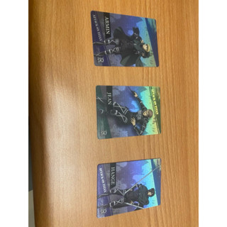 進擊的巨人卡片 阿爾敏 約翰 漢吉