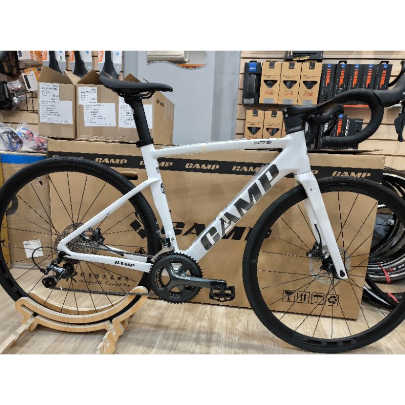 進化單車👉Camp SR5全隱藏線油壓碟煞公路車 碳纖維一体把/碳前叉Shimano碟煞