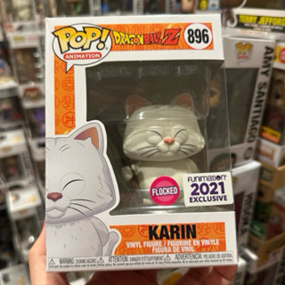 -傑卡玩具- 《美國正版現貨》Funko pop 896 七龍珠 貓仙人 Karin 植絨版 #公仔