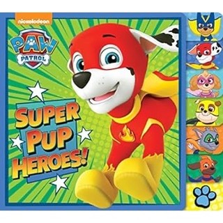 星願文化 全新原文書 汪汪隊立大功 英文繪本 汪汪隊 SUPER PUP HEROES! (PAW PATROL)