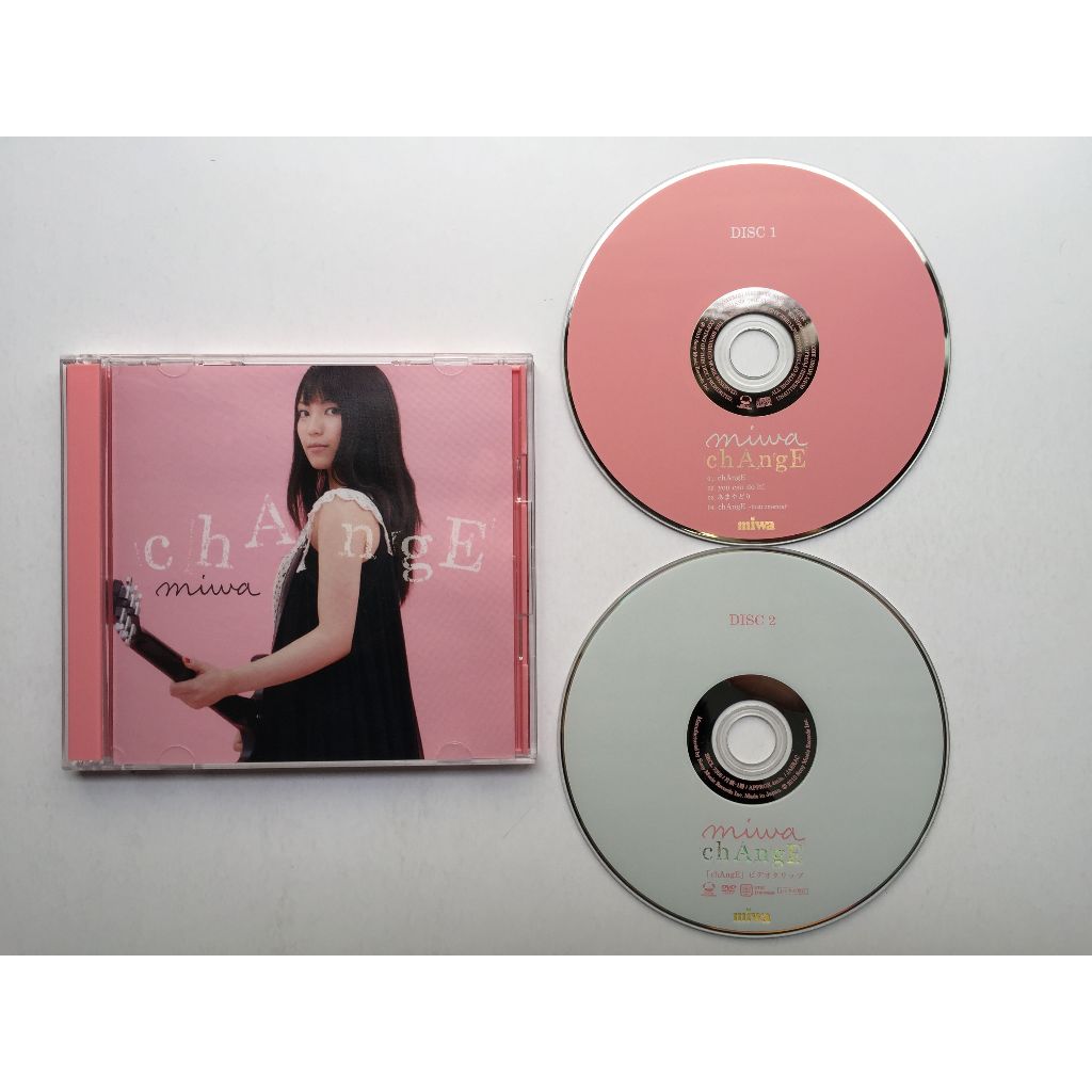 Miwa – chAngE（日盤CD/DVD單曲）