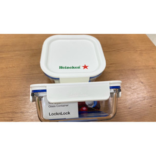 海尼根樂扣樂扣 LocknLock 玻璃保鮮盒 380ml、500ml、630ml