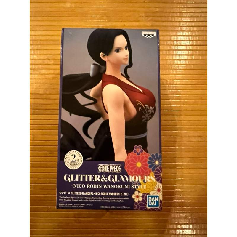Bandai 尼可羅賓 One Piece Glitter&Glamours wanokuni style白證 正版公仔