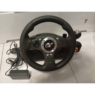 logitech 羅技E-UJ11 DRIVING FORCE pro 賽車方向盤+油門踏板+變壓器