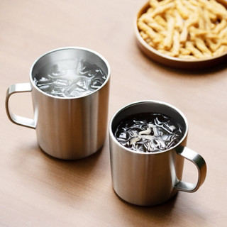 日本🇯🇵 無印良品 正貨 muji 廚房用品 不鏽鋼馬克杯/490ML 麻平織肩掛圍裙墨黑XL(93cm)