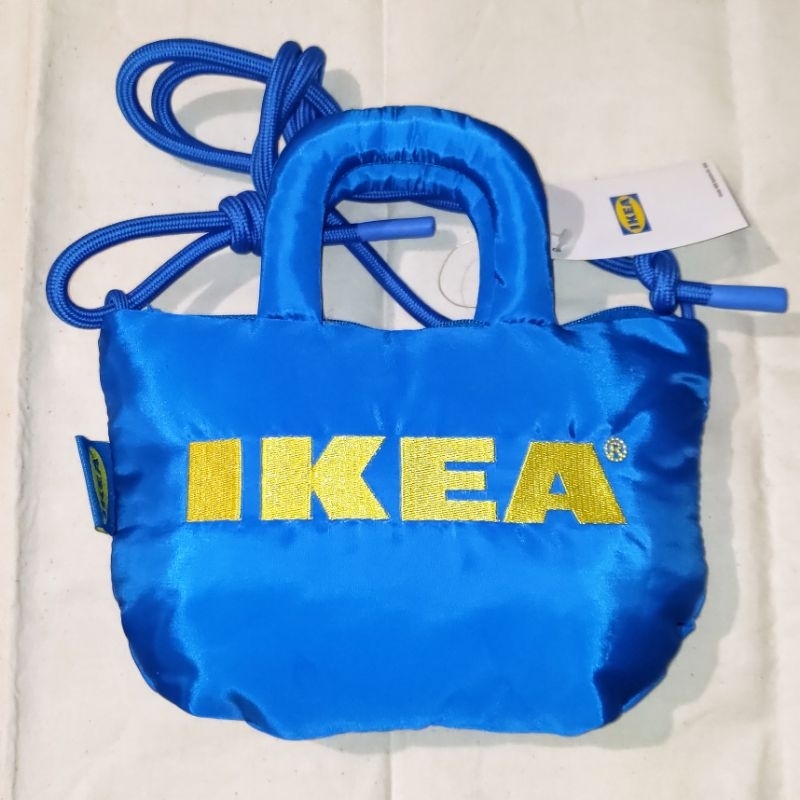 ［全新吊牌未剪］IKEA藍寶包 小廢包 雲朵包 側背手提兩用