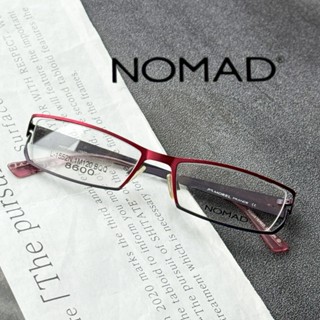 【NOMAD 】法國經典黑貓品牌｜法國製｜霧面紅紫｜交叉雙色設計｜鏡框出清 ｜長方框｜附原廠盒