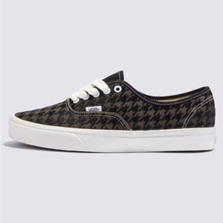 [unclev1966] VANS CLASSIC AUTHENTIC 墨綠色 千鳥紋 復古 休閒 滑板鞋 男女款
