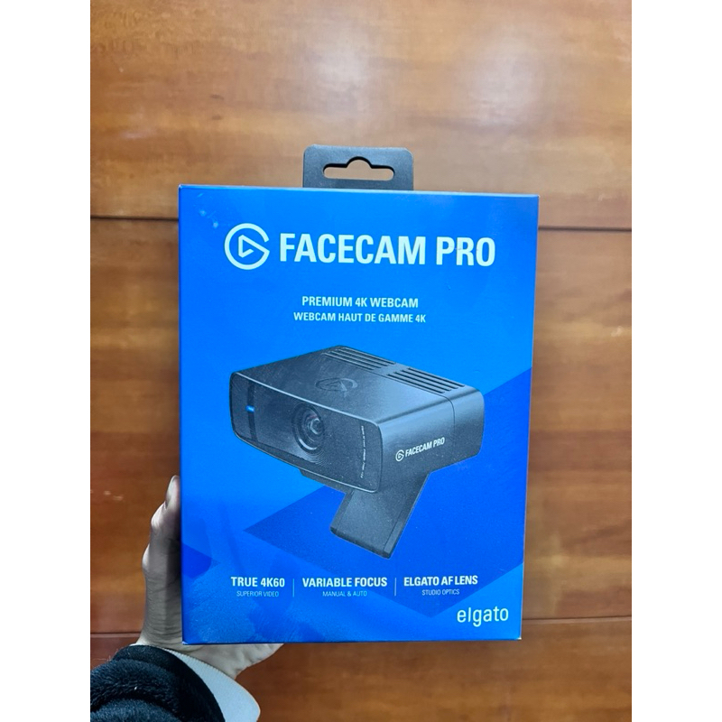 ELGATO Facecam Pro 直播攝像鏡頭 4K60 自動對焦 網路攝影機 主播必備