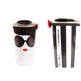 全新starbucks 星巴克 Alice Olivia by Stacey Bendet 絕版骨瓷杯 最後一個