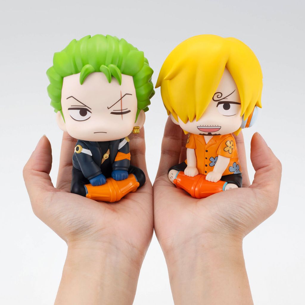 ☆ JB _TOYS ☆【限定特典】日版 ONE PIECE航海王 LOOKUP 抬頭娃娃 羅羅亞·索隆＆香吉士 未來島