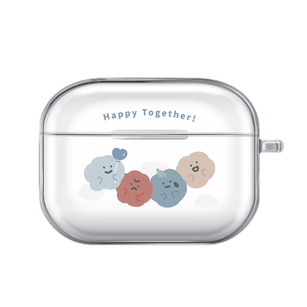【方坊】Happy Together AirPods 1/2/3/4/Pro/Pro2 耳機保護殼 交換禮物 耳機殼