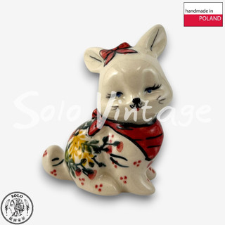【SOLO歐洲家居】波蘭陶 Vena 9cm 兔子擺飾 秋色爭妍系列 設計師款 居家裝飾 生日禮物 復活節