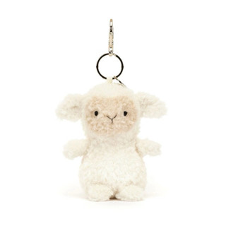 【現貨+預購】英國正品直送🇬🇧 Jellycat 白色 小綿羊 羔羊 鑰匙圈 包包掛飾 吊飾