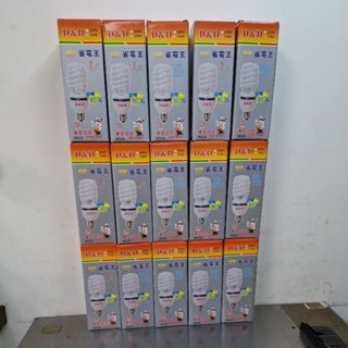 【芝山照明。附發票】 出清特價 東亞岱亞 螺旋燈管 45W 黃光2700K E27 省電燈泡 110V 含發票