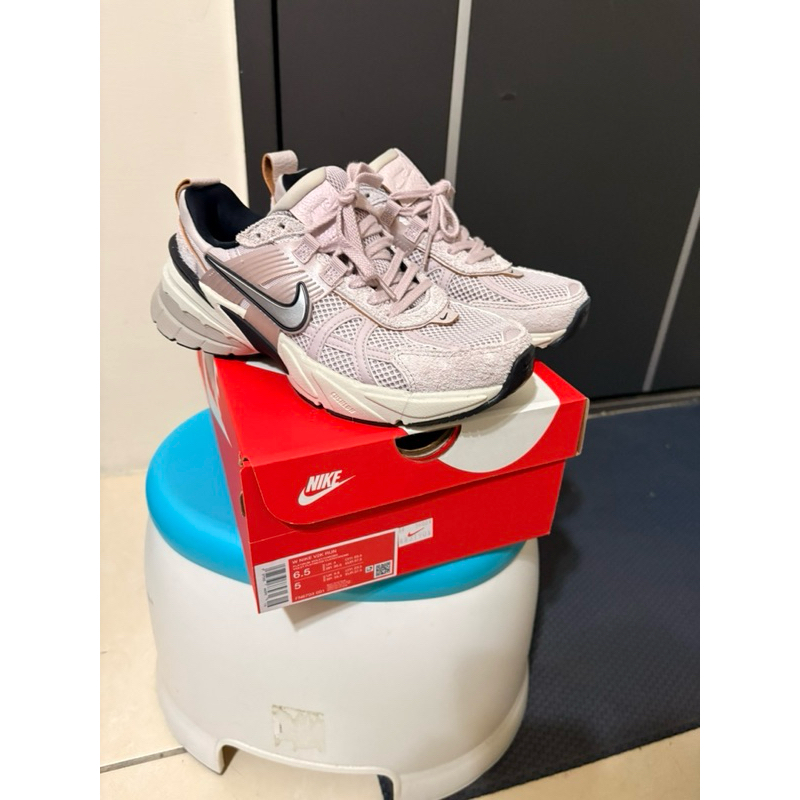 二手#Nike V2k run乾燥玫瑰粉 23.5cm