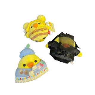 懶懶熊 拉拉熊 小黃雞 Rilakkuma 娃娃 玩偶 絨毛玩具 蜜蜂 蒙面 披風 忍者 間諜 針織 二手近全新 現貨