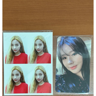 迷一《I AM》專卡 四格卡 (G)I-DLE GIDLE 薇娟 米妮 穗珍 小娟 雨琦 舒華 專卡 特典 小卡 周邊