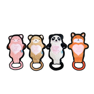 Q-MONSTER 拉環家族 狗玩具 發聲玩具 寵物玩具 拉扯玩具 狗狗玩具 -艾爾發寵物 Alphapetstw
