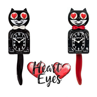 [限定款] 美國 Kit-Cat Klock 貓時鐘 - Heart Eyes 愛心 眼珠 ❤️