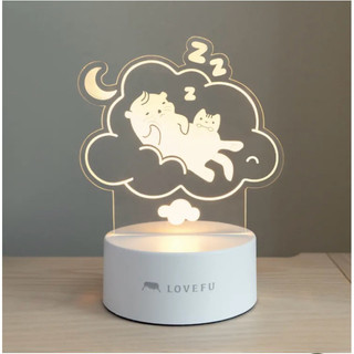 全新LOVE FU海懶小夜燈 限量1