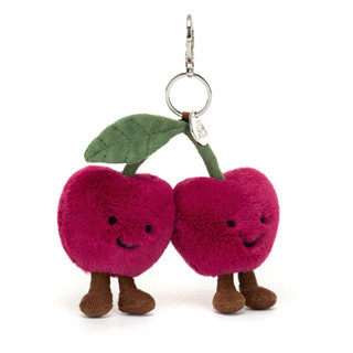 【現貨+預購】英國正品代購🇬🇧 Jellycat 2025春夏新款 櫻桃 娃娃 鑰匙圈 包包掛飾 吊飾
