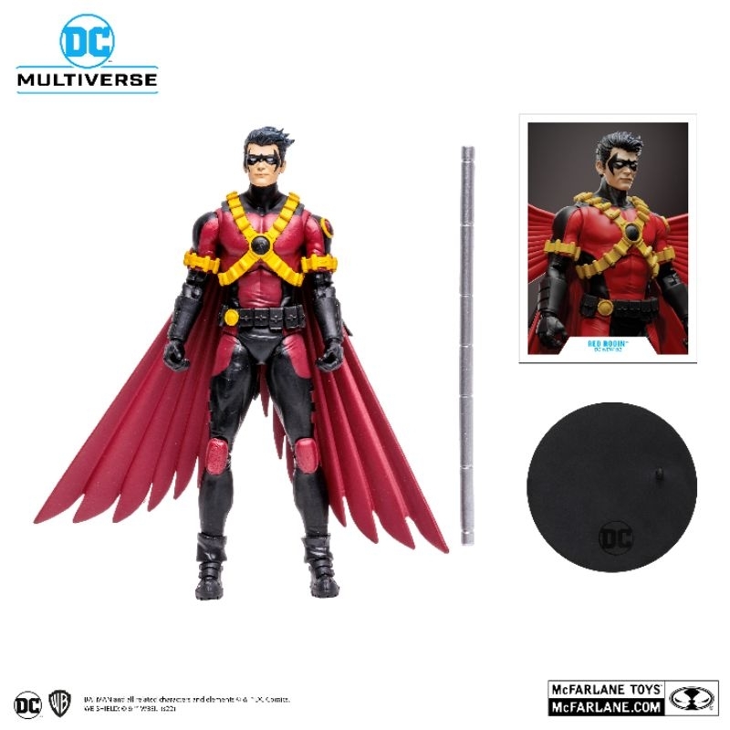 McFarlane 麥法蘭 dc multiverse 紅羅賓 Red Robin New 52 少年悍將 蝙蝠俠 羅賓
