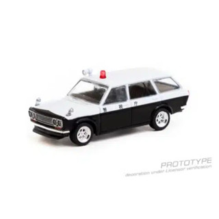 TARMAC WORKS 1/64 達特桑 Datsun Bluebird 510 Wagon 日本警車仕樣 東海模型