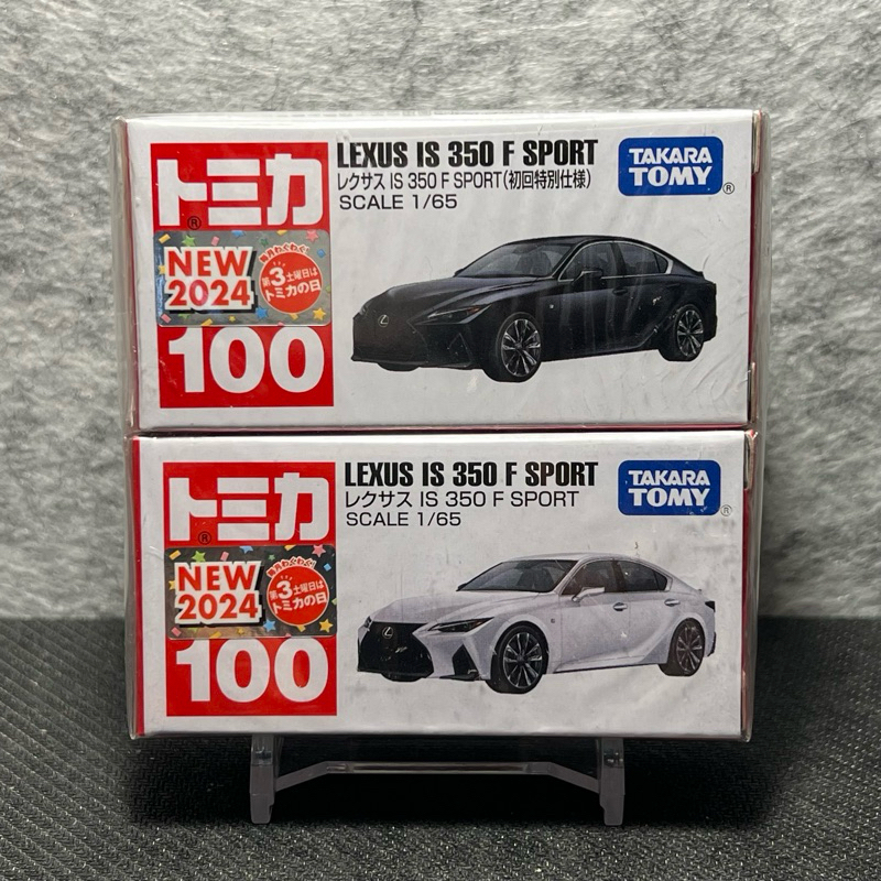 Tomica多美小汽車 100 凌志 lexus is 350 f sport（2024新車貼）