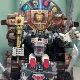 老玩具的販賣場所 變形金剛 2018 SDCC 會場限定至尊神力 POTP 天元神力 神火金剛王 附王座附配件包