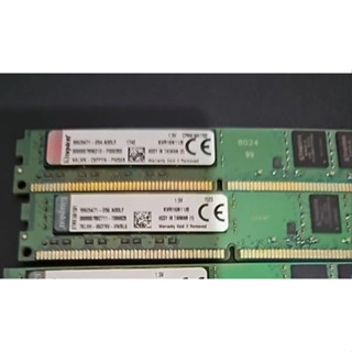 金士頓 Kingston DDR3 1600 8GB KVR16N11/8桌機雙面記憶體 2條合售350元