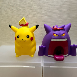 ￥My公仔￥ 日本限定 BANDAI 盒玩 寶可夢 極巨化 巨大化 皮卡丘 耿鬼 軟膠公仔 神奇寶貝 指偶 指人形 食玩