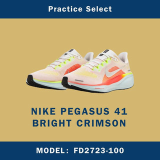 【台灣商家】NIKE PEGASUS 41 BRIGHT CRIMSON FD2723-100
