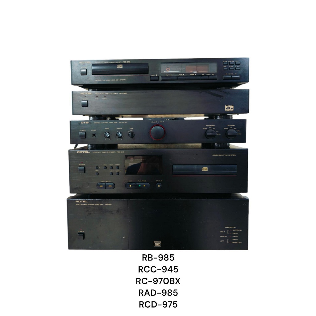桃園國際二手貨中心-----ROTEL RAD-985 DTS解碼器