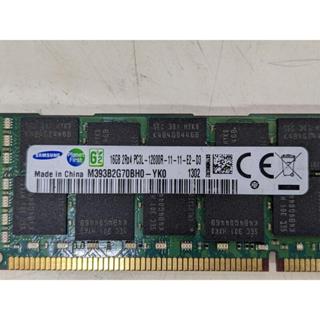 三星 DDR3 1600 12800R 單條16G ECC REG RAM 伺服器記憶體