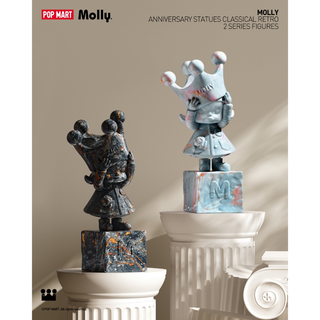 🎃Jaleny728🎃【POPMART 泡泡瑪特】MOLLY 周年雕塑經典回歸 系列2 單賣 隱藏版 茉莉番茄殺手