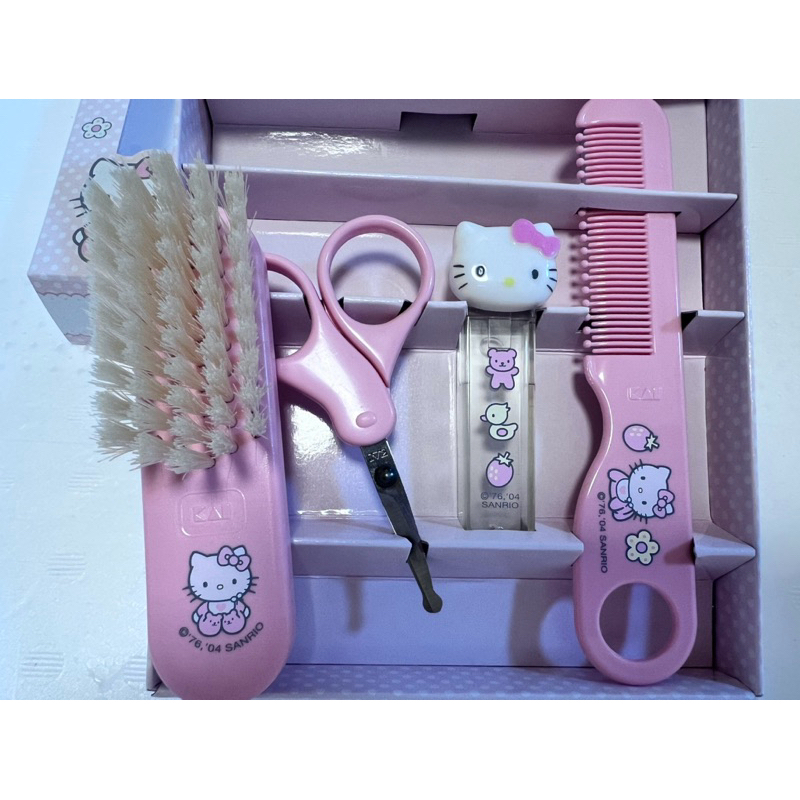 Kitty kt bb 寶寶 中古 絕版 梳子 剪刀 希少