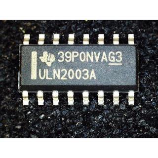 ULN2003ADR ULN2003A TI IC PWR RELAY 7NPN 1:1 16SOIC