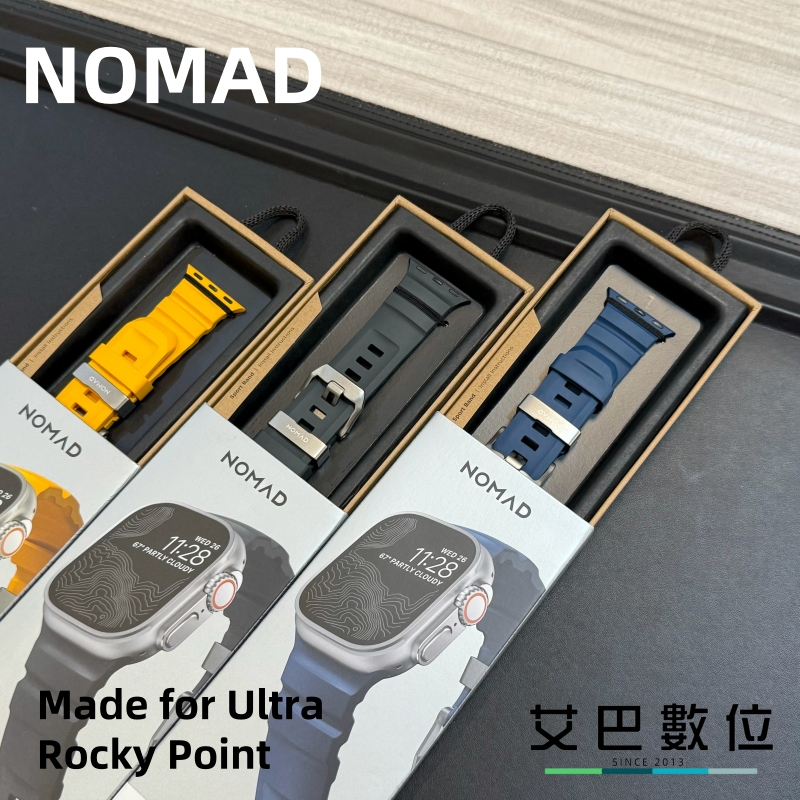 NOMAD APPLE Watch Ultra 2 8代42 44 45 46 49 運動抗菌錶帶 原廠正品 開立發票