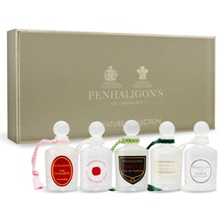 PENHALIGON'S 潘海利根 女性香水禮盒5入組(5mlX5)[伊莉莎白+女王+黑玫瑰+廣霍之匣+月亮女神]-航版