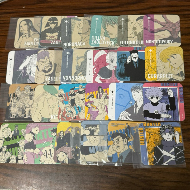 【日本】 獵人 原畫 杯墊 2彈 二彈 伊耳謎 幻影旅團 奇犽 酷拉皮卡 庫洛洛 團長 凱特 阿路加