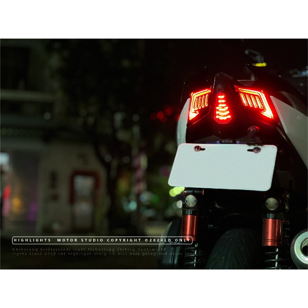 ！附操作說明【高雄亮點】雷霆S M6夜鷹尾燈 尾燈總成 總成 夜鷹 後尾燈 RCS125 RCS150 RCSMOTO