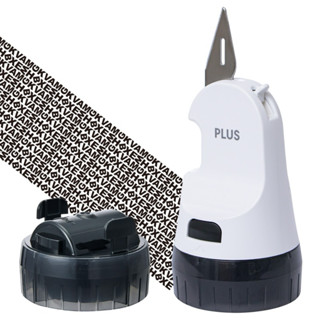 【阿翔小舖】『PLUS』普樂士 替換式開箱刀個人資料保護章IS-590CM 單包裝